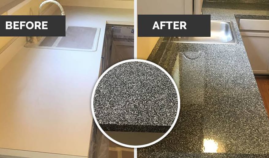change the color of laminate