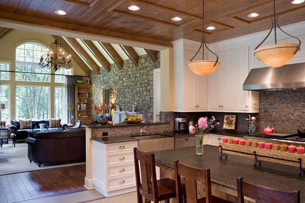 open floor plan