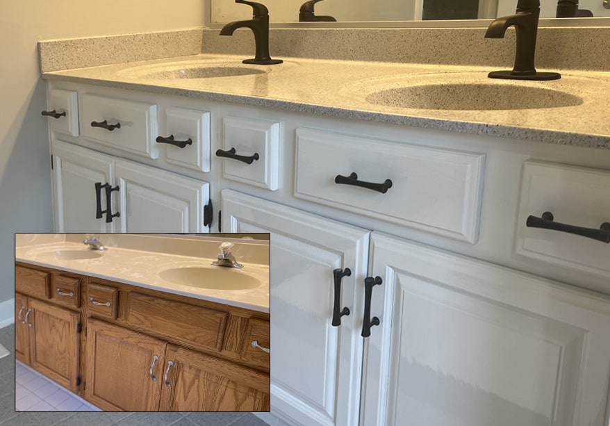 refinish cabinets