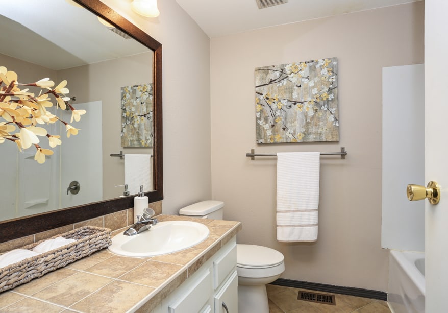 Builtin vs. Freestanding Bathroom Vanities Maryland Tub & Tile