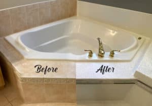 bathroom tile color